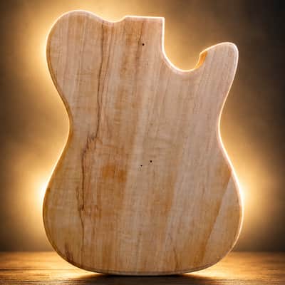 Weymann® Official Replacement Body - Type C - USA Made - Solid Body Electric Guitar image 8