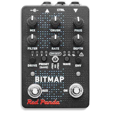 Red Panda Bitmap 2 Bitcrusher Guitar Effects Pedal with Fractional Bit Reduction image 1