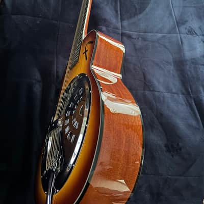 Fender FR-50 Spruce/Mahogany Resonator 2010s - Sunburst image 2