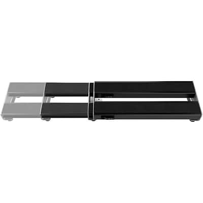 D'Addario PW-XPNDPB-01 XPND Pedalboard Telescopically Expanding 2-Rail System Small 2024 - BLACK image 3