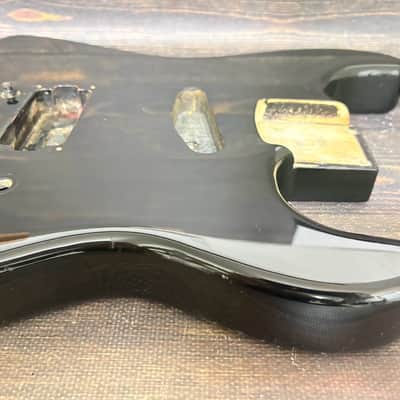 80s Charvel by Jackson Model2 Body Black SH Spec w/Plate Made in Japan image 3