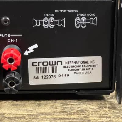 Crown K2 Balanced current amplifier two of 4 image 13