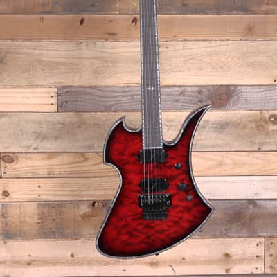BC Rich Mockingbird Extreme Exotic Electric Guitar Black Cherry w/ Floyd Rose image 4