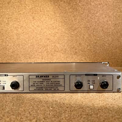 Drawmer DL241 Dual-Auto Compressor with TRS Connectors – 110V/220V – Serviced – Warranty image 13