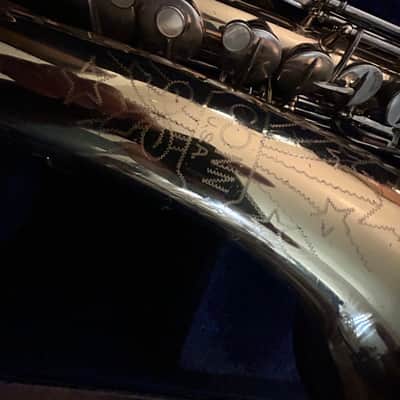Conn Vintage 1958-59 shooting star alto saxophone with case nice shape image 2