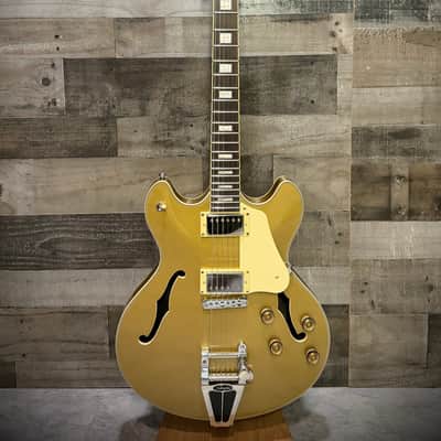 Schecter Corsair Electric Guitar w/ Bigsby - Gold Top - B-Stock (1554) image 2