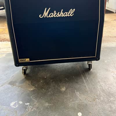 Marshall 1960A Lead 300-Watt 4x12" Angled Guitar Speaker Cabinet 1998 - Present - Black image 1