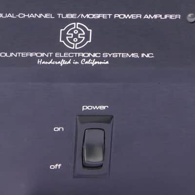 Counterpoint SA-20 tube/mosfet power amplifier image 2