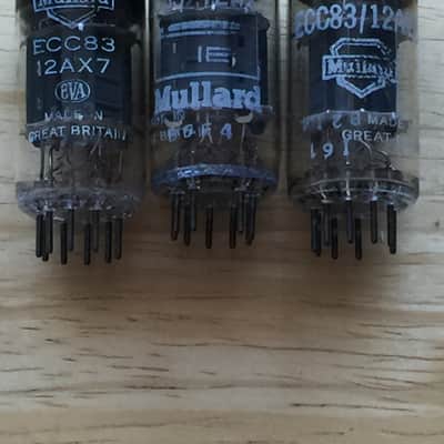 Mullard 12AX7 ECC83 NOS Tubes Valves Mullard image 1