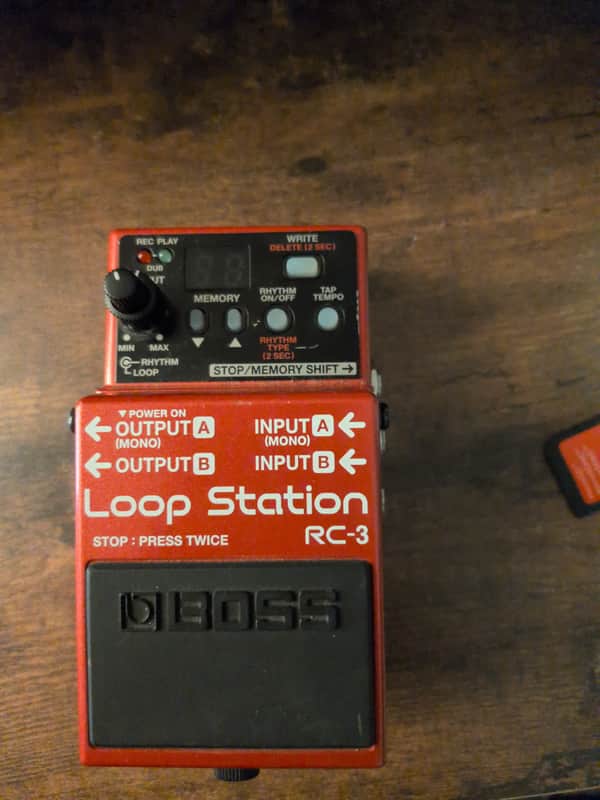Boss RC-3 Loop Station 2011 - Present - Red image 1