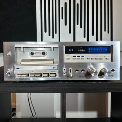 Pioneer CT-F750 4-Track Stereo Cassette Tape Deck 1979 - 1981 - Silver image 2