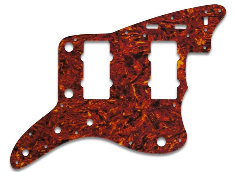 Pickguard For Fender USA Original & Reissue Jazzmaster - RED TORTOISE image 1