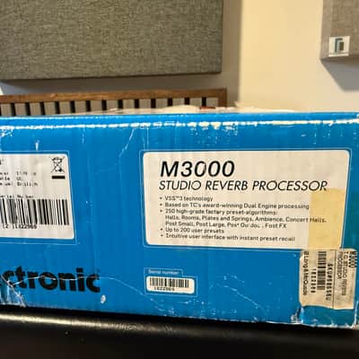 TC Electronic M3000 Reverb Processor and Multi Effect Unit 2010s - Silver image 11