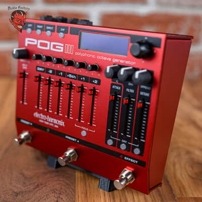Electro-Harmonix POG3 Polyphonic Octave Generator Red image 1