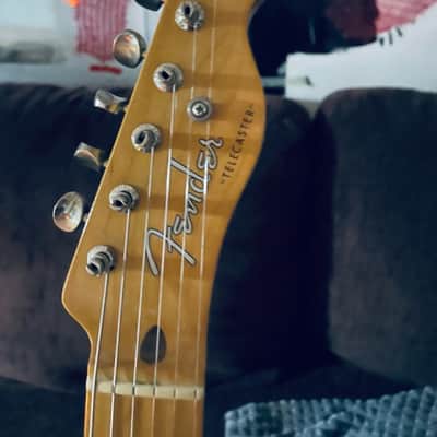 Fender Vintera '50s Telecaster Modified with Maple Fretboard 2019 - 2023 - Surf Green image 3