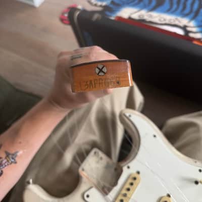 1966 Fender Stratocaster with Rosewood Fretboard Olympic White image 18
