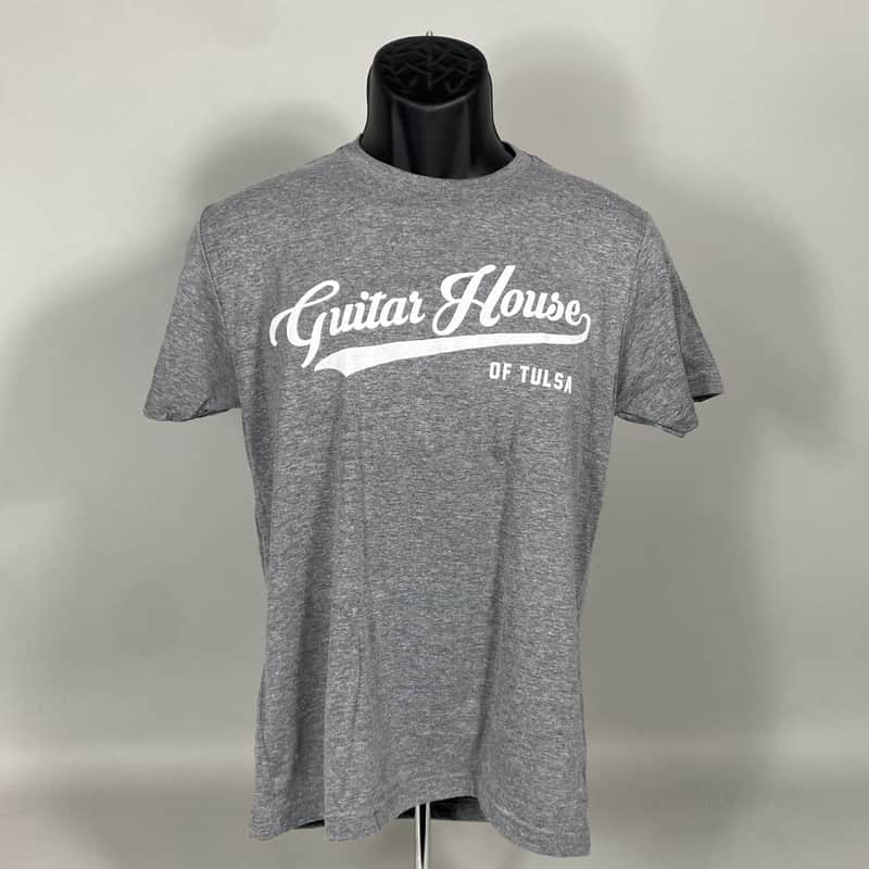 Guitar House of Tulsa T-Shirt Gray Large Regular image 1