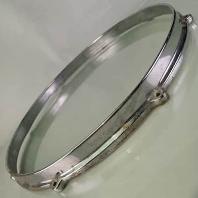 *John Grey 14" Die-Cast 8-Lug Snare Drum/Floor Tom Batter Rim/Hoop Vintage 60s* image 4