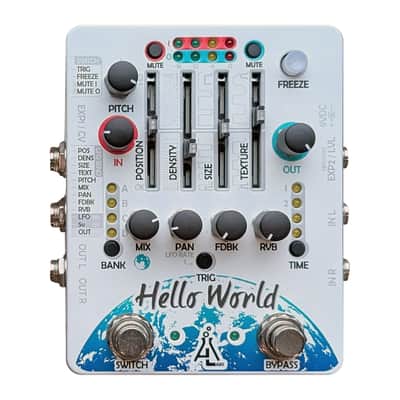 After Later Audio Hello World Granular Texture Synthesizer Pedal