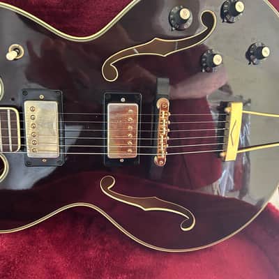Bradley ES-55W Double Cutaway Semi-Hollow 1975 Natural Rosewood image 19