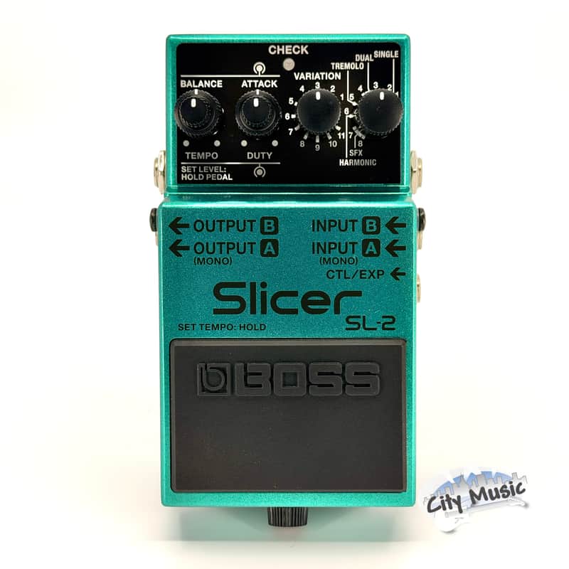 Used Boss SL-2 Slicer Audio Pattern Processor Guitar Effects Pedal ♪ image 1