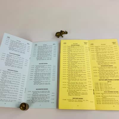 Fender Pair of Dealer Price Lists – April 1, 1977 & September 2, 1978 image 3