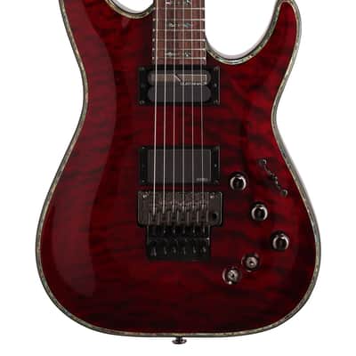 Schecter Hellraiser C-1 FR-S Electric Guitar - Black Cherry (B-Stock) image 4