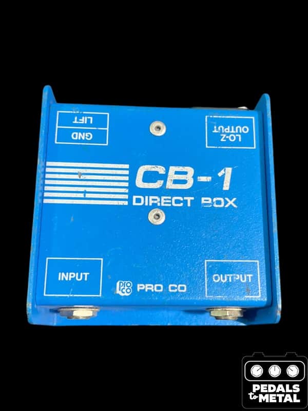 Pro Co CB-1 Direct Box #181816 - Blue - X19929 image 1