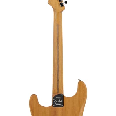 Fender American Acoustasonic Stratocaster Guitar w/Bag, Natural, US223XXXX image 7