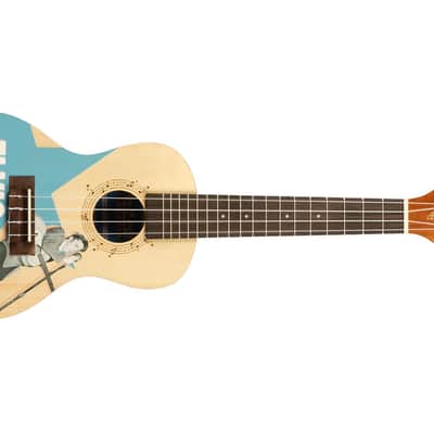 Kala Kala LTP-C-ERB Ukulele Concert Elvis Rockabilly Starter Kit image 2