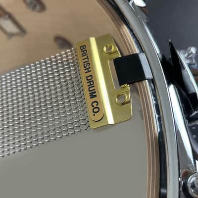 British Drum Co. RAV-14-6-SN Raven Series Snare Drum. 6" x 14" image 9
