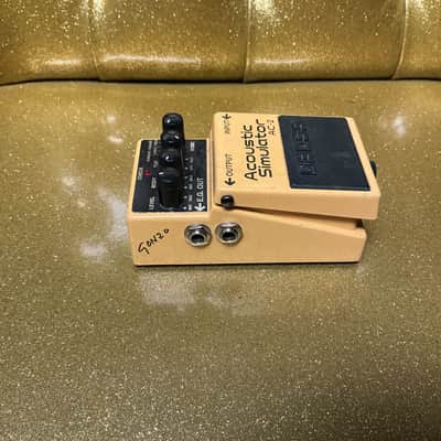 Boss AC-2 Acoustic Simulator (Silver Label) 1997 - 2006 - Yellow used image 4