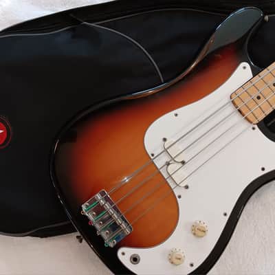 Squier Bullet Bass 1983- sunburst image 5