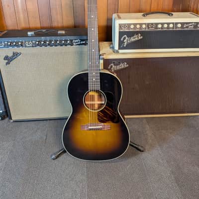 Eastman E6-LGSS-TC Slope Shoulder Thermo-Cure Acoustic Guitar w/Case - Sunburst (Serial #M2439321) image 1