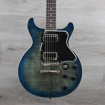Epiphone Les Paul Special Double Cutaway Figured 2026 - Present - Ocean Water With Premium Gig Bag! image 1