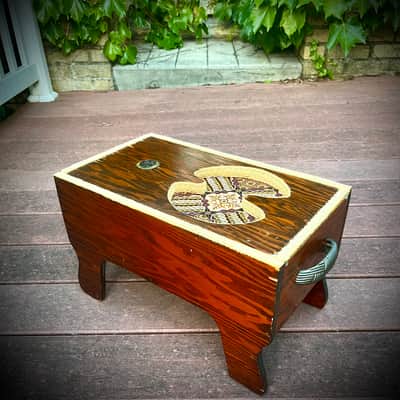 Rotary Connection  1x8 mini portable guitar speaker cab. Closed OR open back. Unique look. Vintage CTS 8” speaker. 8 ohms 25 watts. 2026 - Red Oak image 13