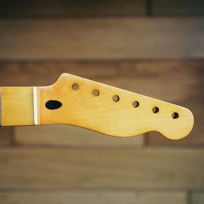 Telecaster Neck – Vintage Maple | 21 Frets | Nitro Satin Finish | Bone Nut image 19