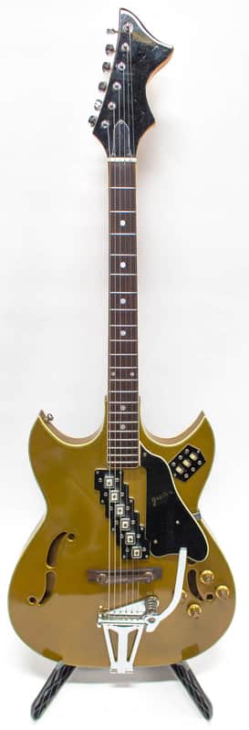60's Sekova Grecia Semi Hollowbody Six Pickup Stereo Electric