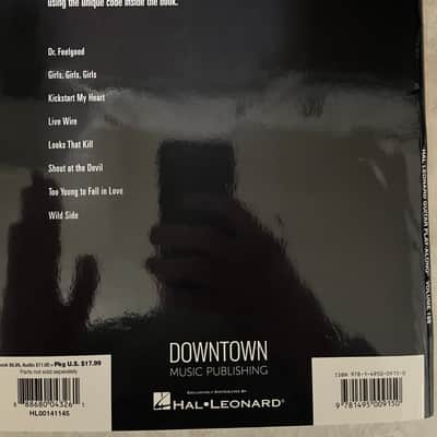 Motley Crue- Guitar Play-Along - Guitar Tab / Tablature Book and Backing Tracks image 2