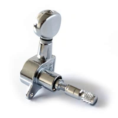 Guitar Anatomy Locking Tuners for Stratocaster and Telecaster Guitars - GA05-LK Machine Heads - Gold 6-in-line LH image 5