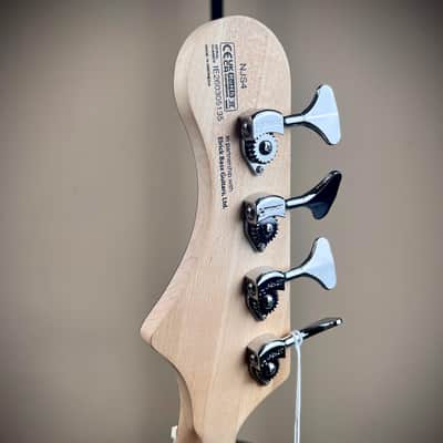 Cort Elrick NJS4 WHT - White Gloss - Bartolini Preamp & Hipshot Hardware image 6