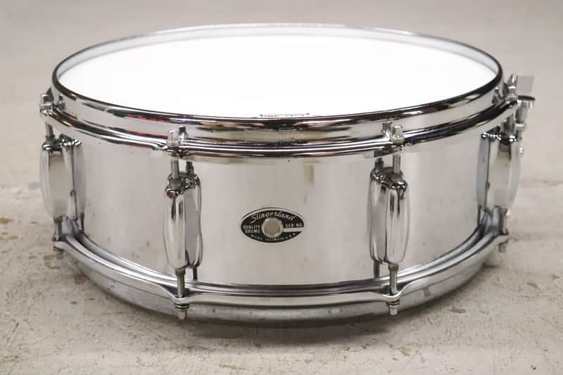 Slingerland Scholastic 5x14" Steel Snare Drum Vintage 1970's image 1