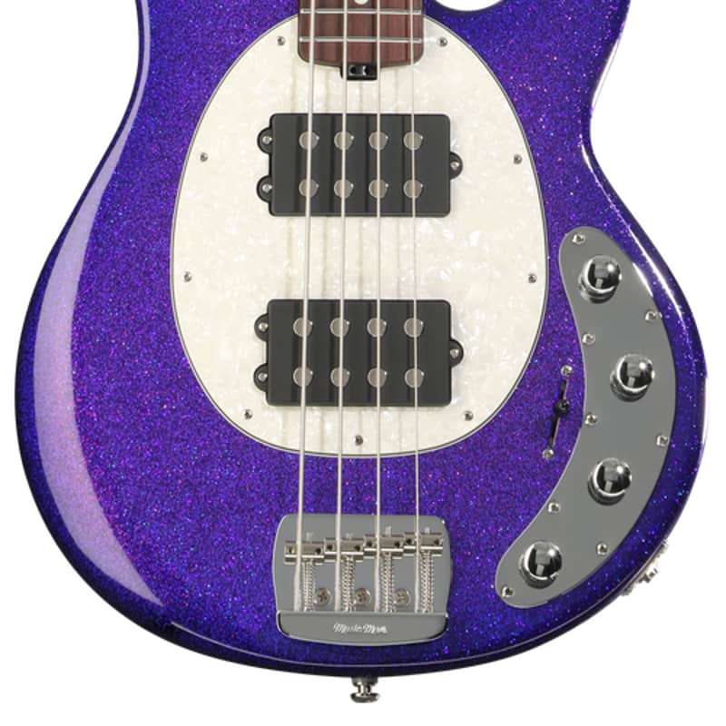 2025 Ernie Ball Music Man 108-VBR-20-09-MB-CR Violet Sparkle B...