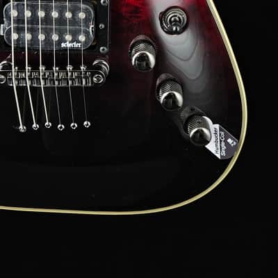Schecter Omen Extreme-6 Electric Guitar - Blood Red -  NEW ! image 5