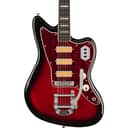 Fender Limited Edition Gold Foil Jazzmaster Ebony Fingerboard - Candy Apple Burst