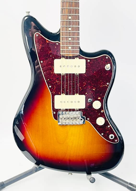 2018 Fender Jazzmaster USA Sunburst Guitar w/ Rosewood Board w/ Hard Case image 1