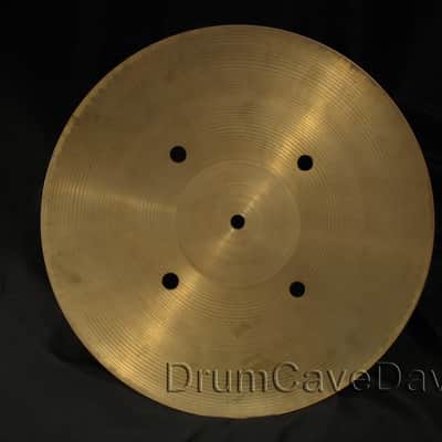 14" ZILDJIAN QUICK BEAT HI HAT CYMBALS, VINTAGE late 1970s HOLLOW LOGO, 1128 & 1202 grams image 13