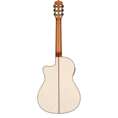 Cordoba Fusion 12 Classical Acoustic-Electric Guitar, White Sands image 3