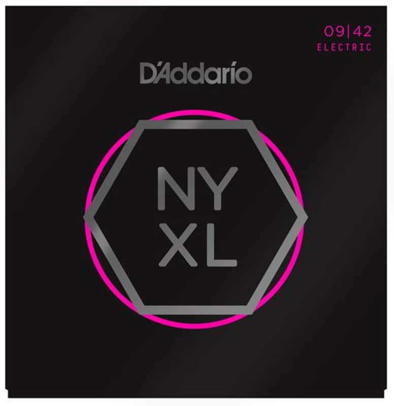 D'Addario NYXL Nickel Super Light Electric Guitar Strings .009-.042 image 1