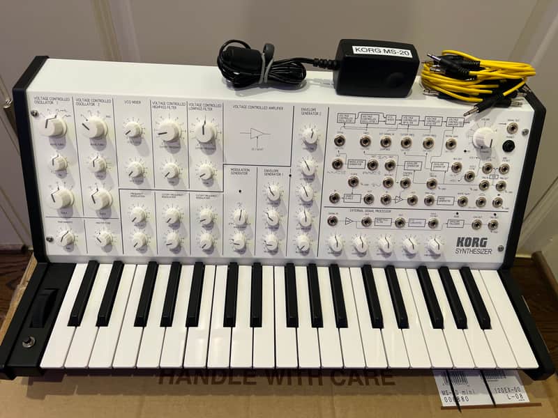 Korg MS-20 white limited edition image 1